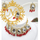 Naitikaarts Latest Choker Design Traditional Stylish Fancy Pearl Necklace Jewellery Set for Women NA-316-Red Naitikaarts Latest Choker Design Traditional Stylish Fancy Pearl Necklace Jewellery Set for Women NA-316-Red