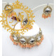 Naitikaarts Latest Choker Design Traditional Stylish Fancy Pearl Necklace Jewellery Set for Women NA-317-PICH