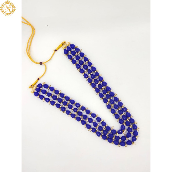 Naitikaarts Latest Necklace Traditional Ethnic Jewellery Set for Women and Girls. NA-329-BLUE Naitikaarts Latest Necklace Traditional Ethnic Jewellery Set for Women and Girls. NA-329-BLUE