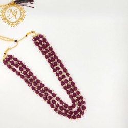 Naitikaarts Latest Necklace Traditional Ethnic Jewellery Set for Women and Girls. NA-329-RAIN