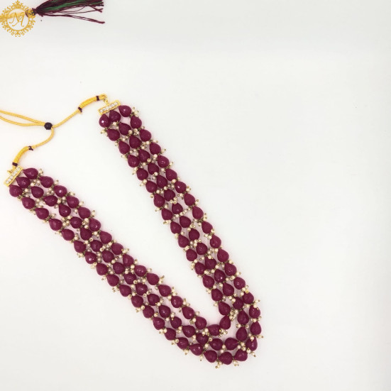 Naitikaarts Latest Necklace Traditional Ethnic Jewellery Set for Women and Girls. NA-329-RAIN Naitikaarts Latest Necklace Traditional Ethnic Jewellery Set for Women and Girls. NA-329-RAIN