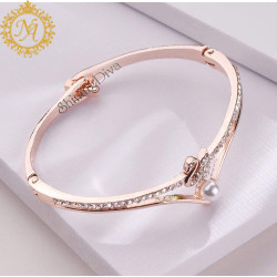 Naitikaarts High Quality Polish Kada for Long Lasting Finish. Bangle Bracelet for Women and Girls NA-R12