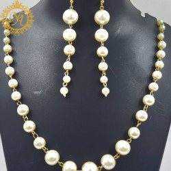 Naitikaarts Latest Necklace Traditional Ethnic Jewellery Set for Women and Girls NA-336