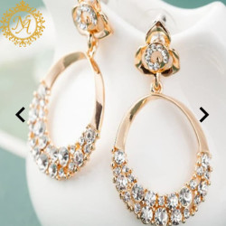 Naitikaarts High Quality Jewellery Earrings for women Crystal Ear rings for Girls and Women