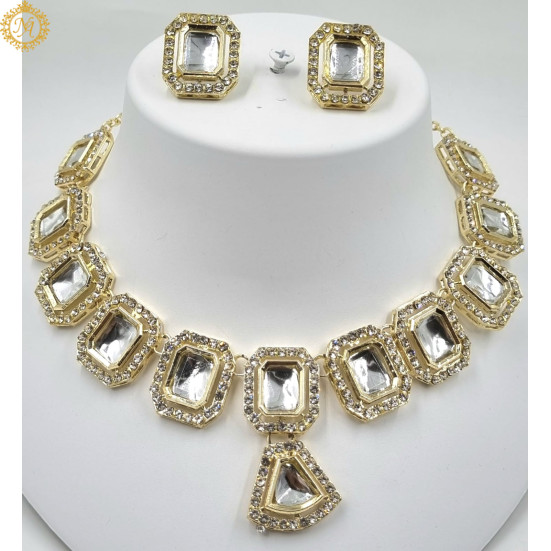 Naitikaarts Latest Choker Design Traditional Stylish Fancy Pearl Necklace Jewellery Set for Women NA-330 Naitikaarts Latest Choker Design Traditional Stylish Fancy Pearl Necklace Jewellery Set for Women NA-330